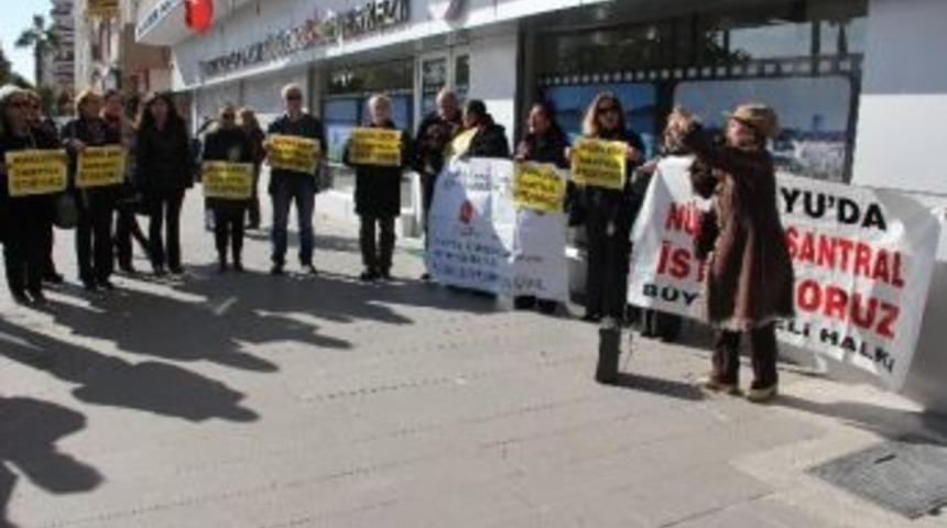 N&uuml;kleer Karşıtlarından Ngs &Ouml;n&uuml;nde Eylem