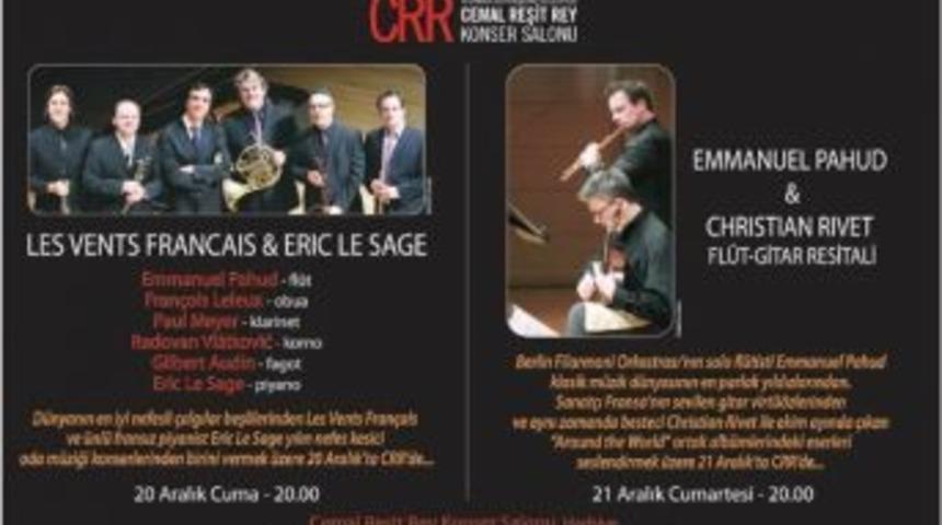 Efsanevi Fl&uuml;tist Emmanuel Pahud Crr'de