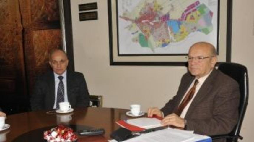 Ak Parti Belediye Başkan Adayı &Ccedil;alışkan&rsquo;dan Başkan Uğurlu&rsquo;ya Ziyaret