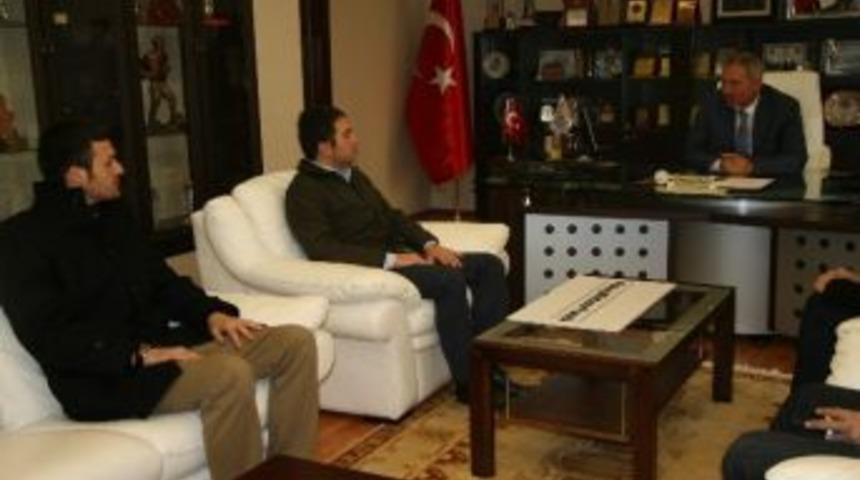 Ak Gen&ccedil;lerden Başkan Dişli&rsquo;ye Ziyaret