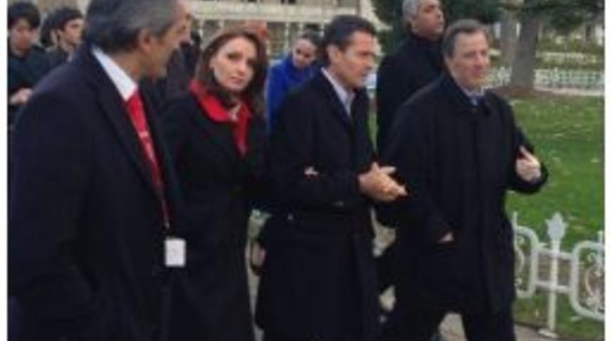 (&ouml;zel Haber) Meksika Cumhurbaşkanı Tarihi Yarımadayı Gezdi