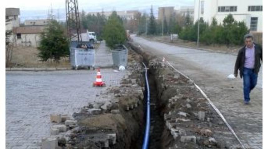 İn&ouml;n&uuml; &Uuml;niversitesi Yerleşkesine Yeni I&ccedil;meyi Suyu Şebekesi