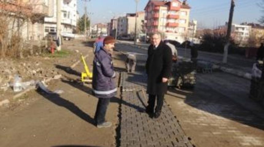 &Ccedil;aycuma Belediyesi Alt Yapı &Ccedil;alışmalarını S&uuml;rd&uuml;r&uuml;yor