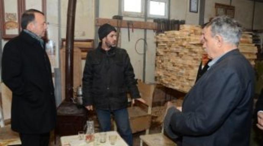 Başkan Karabalık, Esnafı Ziyaret Etti