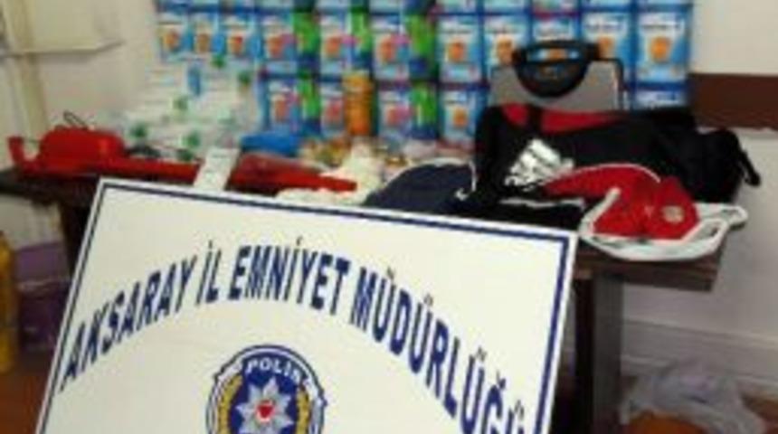 Aksaray'da Alışveriş Hırsızları Yakalandı