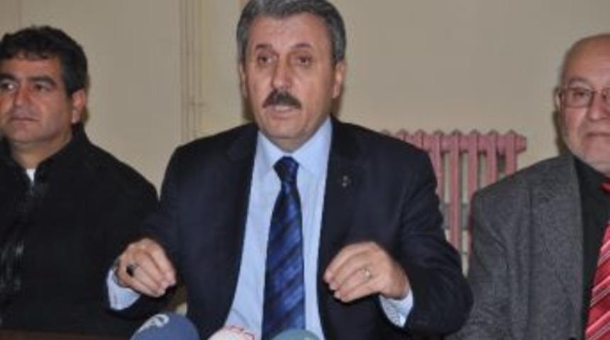 Bbp Genel Başkanı Mustafa Destici: