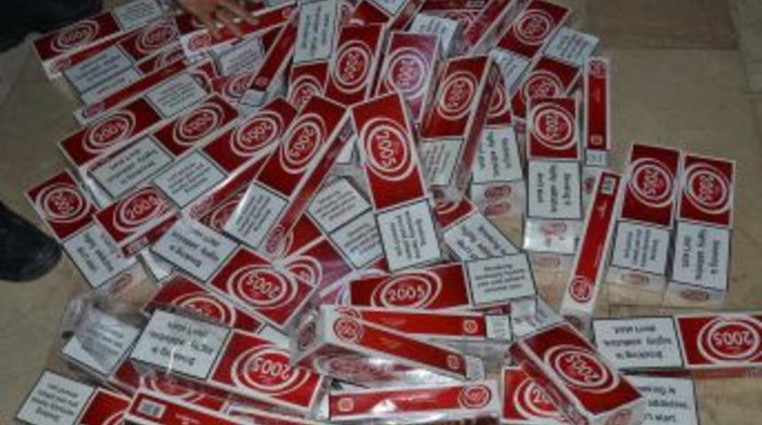 Mobilya Dolabında 90 Bin Paket Ka&ccedil;ak Sigara Ele Ge&ccedil;irildi