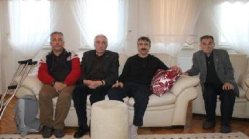 Bayburt Valisi &Uuml;nl&uuml;er'e Bgc'den Ge&ccedil;miş Olsun Ziyareti