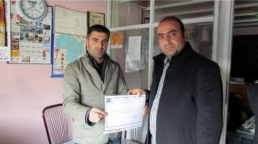 Girişimcilik Kursuna Katılanlara Belgeleri Verildi