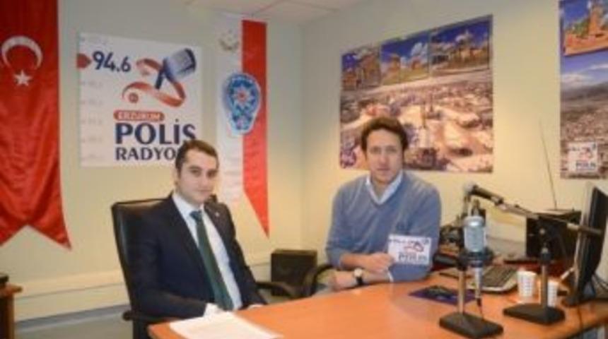 Erzurum Polis Radyosu Kudaka Fuar Faaliyetlerini G&uuml;ndemine Taşıdı