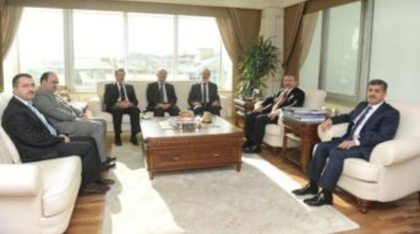 Diyanet İşleri Başkan Yardımcısı, Başkan İsmail Erdem&rsquo;i Ziyaret Etti