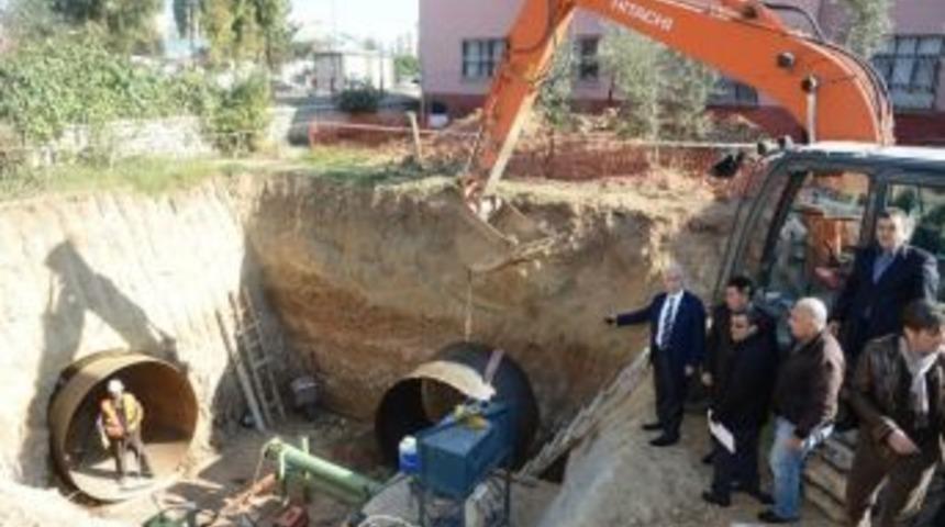 Dadaloğlu&rsquo;nda Yağmur Suyu &Ccedil;alışması