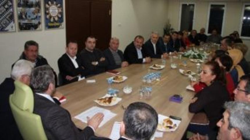 K&ouml;ktaş'tan Atakum Teşkilatına 'hayırlı Olsun' Ziyareti