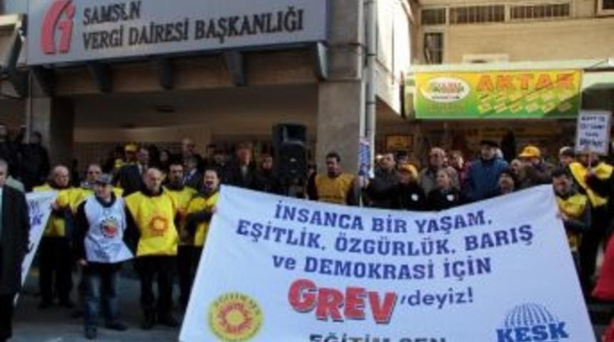 Kesk'ten İş Bırakma Eylemi