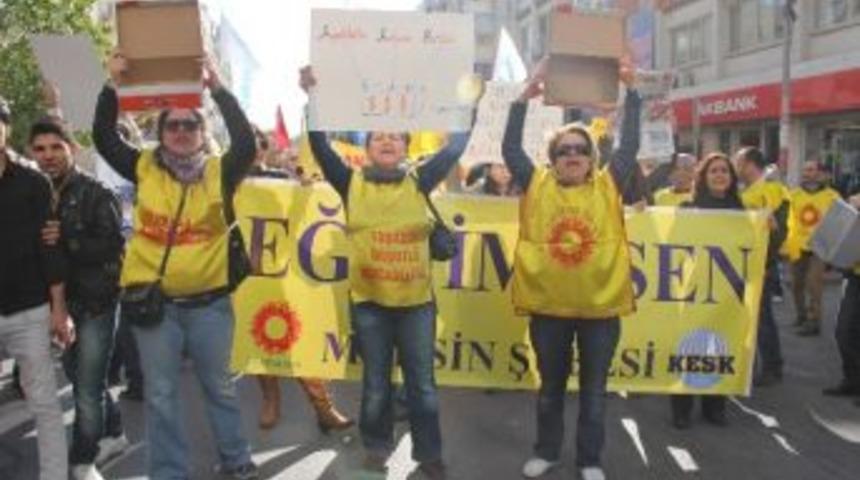 Kesk &Uuml;yeleri Bir G&uuml;nl&uuml;k Greve Gitti