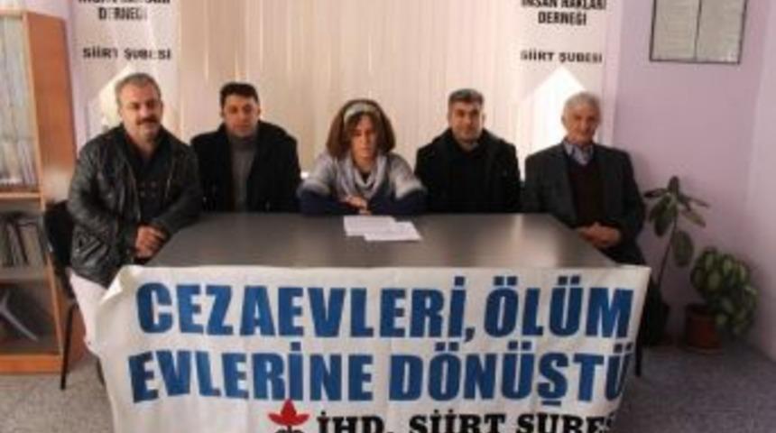 İhd&rsquo;den Cezaevleri İle İlgili A&ccedil;ıklama