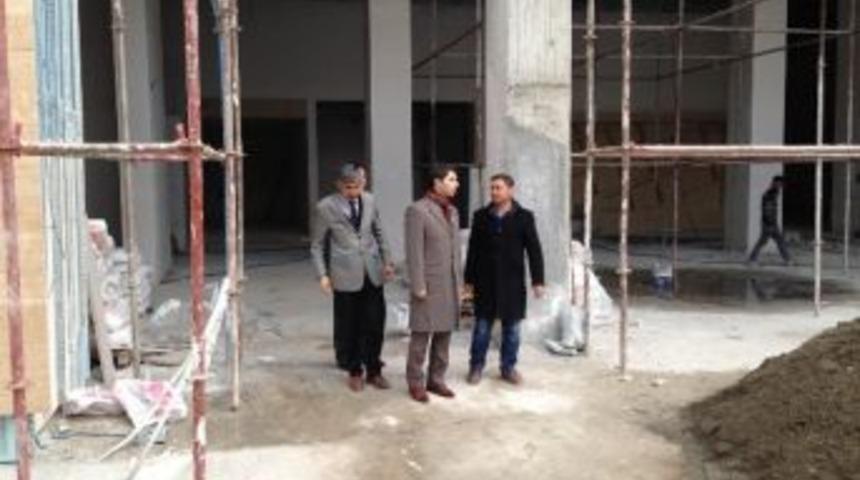 Vali Vekili Se&ccedil;ilmiş Yeni M&uuml;ze İnşaatını İnceledi