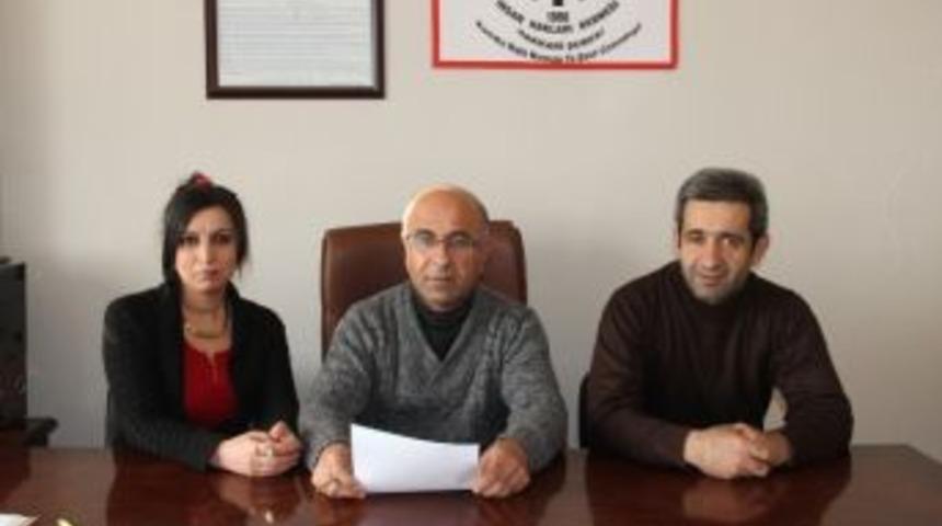 İhd Hakkari Şubesi&rsquo;nden Basın A&ccedil;ıklaması