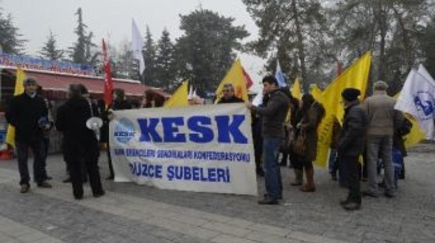 Kesk Grevi Başladı