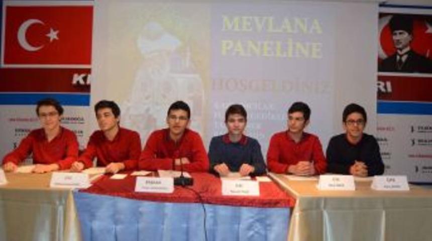 &Ouml;ğrenciler Panelde Mevl&acirc;na&rsquo;yı Anlattı