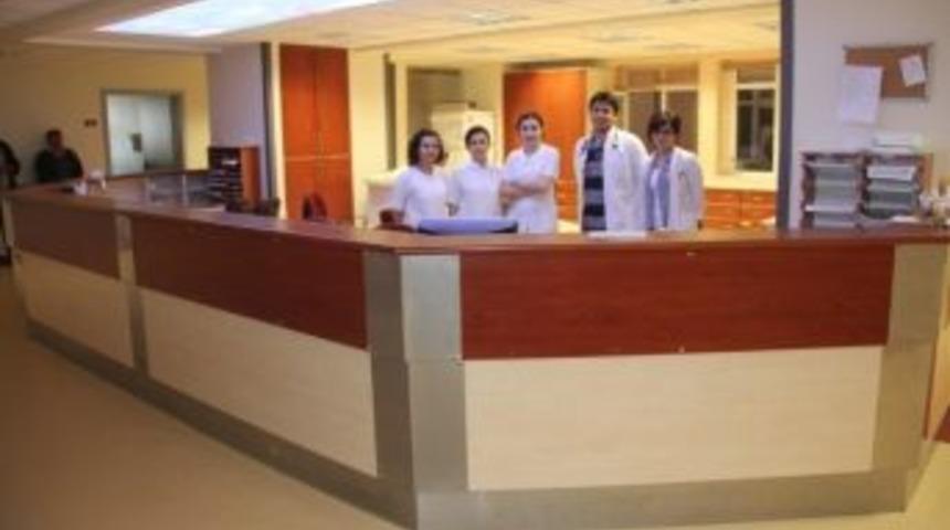 Om&uuml; Kardiyoloji Servisi Yenilendi