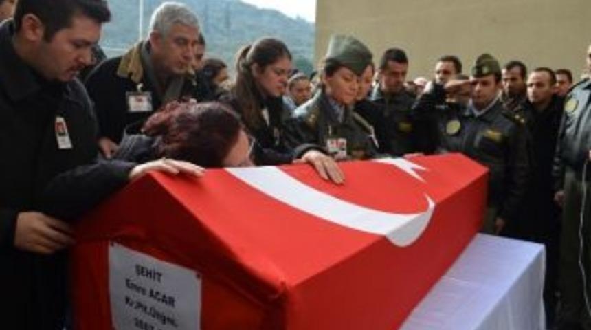 S&ouml;ke, Şehit Pilotunu Son Yolculuğuna Uğurladı