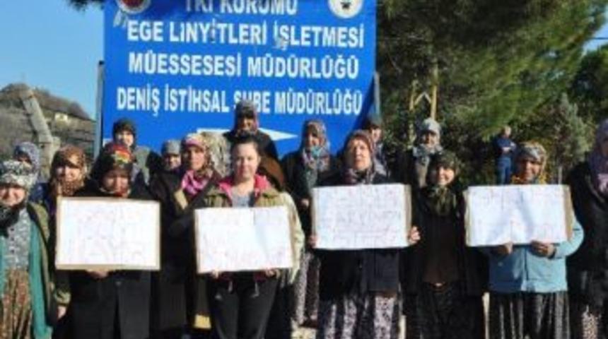 Manisa'da K&ouml;yl&uuml;lerden &lsquo;iş&rsquo; Eylemi