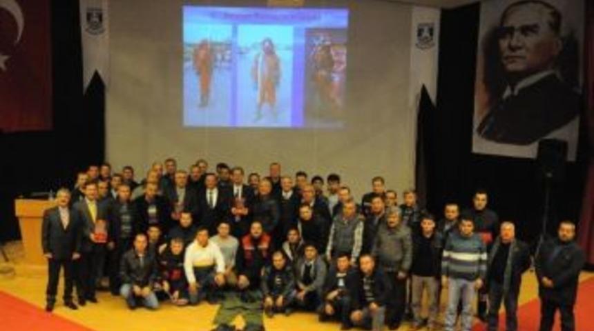 İtfayecilere Biyolojik, Radyolojik Ve N&uuml;kleer Hakkında Seminer Verildi