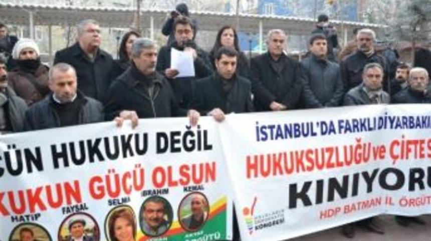 Batman'da Tutuklu Vekiller İ&ccedil;in A&ccedil;ıklama Yapıldı