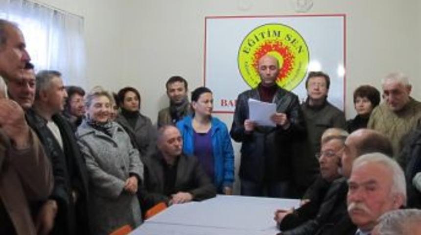 Eğitim-Sen'nden B&uuml;t&ccedil;e G&ouml;r&uuml;şmelerine Protesto