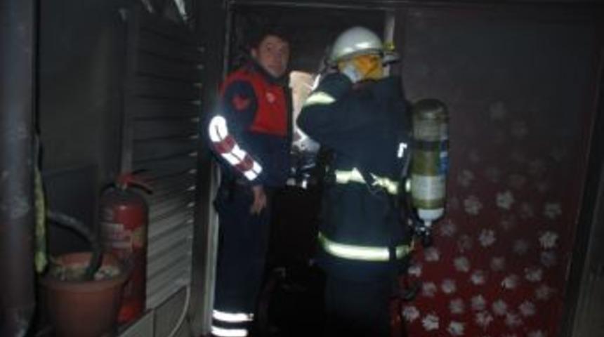 İnşaat Firması Ofisinde Yangın