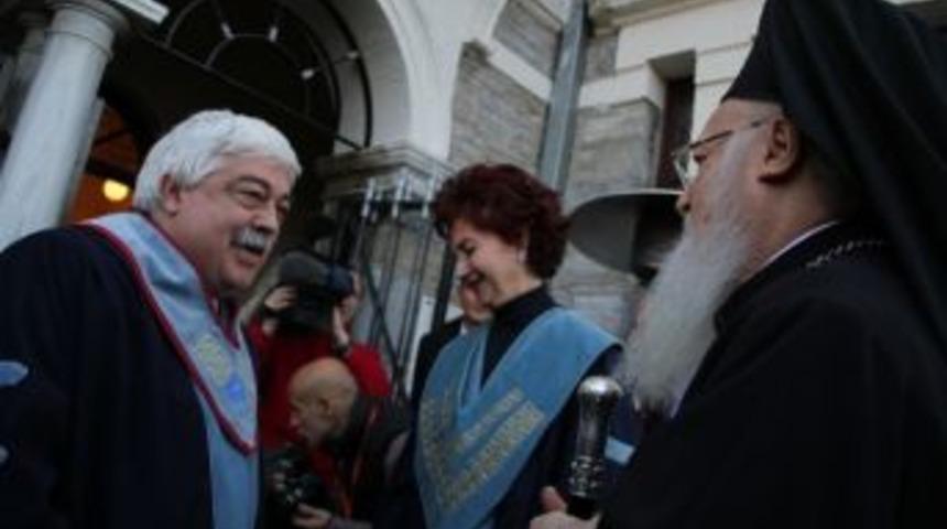 Fener Rum Patriği Bartholemeos&rsquo;a Fahri Doktora Unvanı