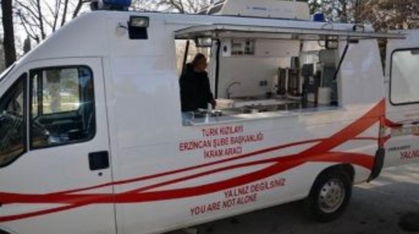 Kızılay Erzincan Şubesinden Sıcak Yardım