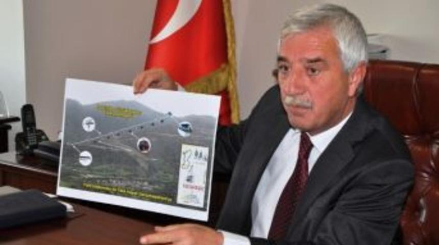 &Ouml;demiş'te 60 Yıllık Teleferik Hayali İ&ccedil;in Proje Hazır