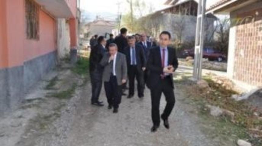 Kaymakam Mesut &Ccedil;oban, K&ouml;y Ziyaretleri Etti