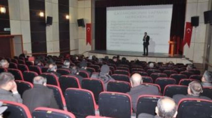 Bitlis&rsquo;te "temel İş Sağlığı Ve G&uuml;venliği&rdquo; Eğitimi