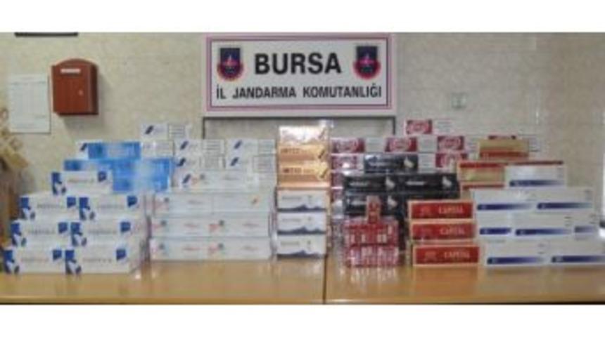 Bursa&rsquo;da Ka&ccedil;ak Sigara Operasyonu