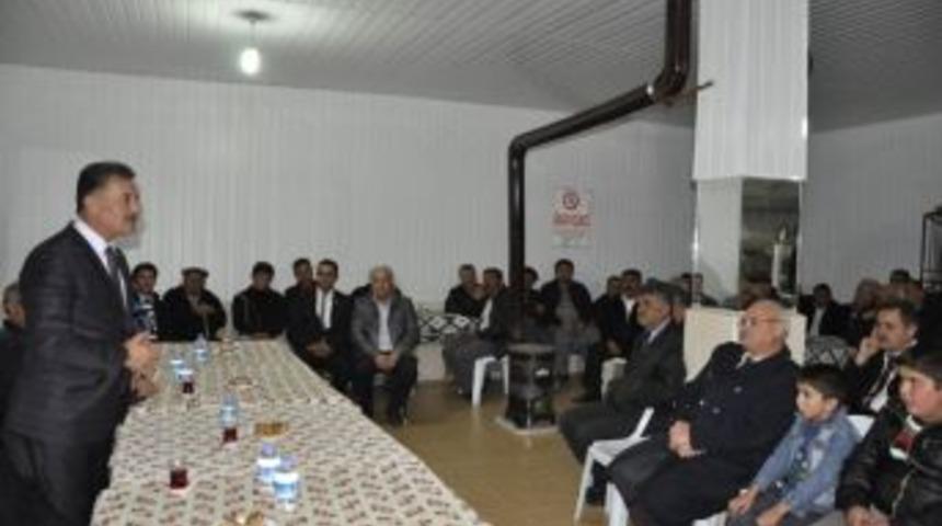 Başkan Tuna K&ouml;y Ve Beldeleri Geziyor