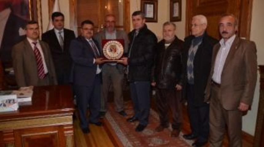 Pazaryeri'nden Başkan Yağcı&rsquo;ya Ziyaret