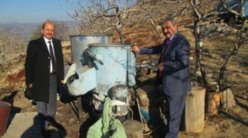 &Ccedil;ukur K&ouml;y&uuml;ne Antep Fıstığı Kabuk Soyma Makinesi Alınacak