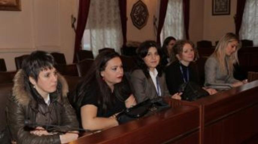 Eğitim Zirvesi Protokol&uuml;nden B&uuml;y&uuml;kşehir'e Ziyaret