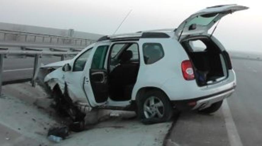 Konya&rsquo;da Trafik Kazası: 2 Yaralı