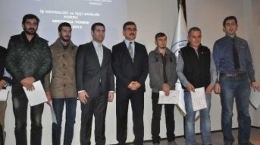 Ticaret Odası'nda İş G&uuml;venliği Sertifika T&ouml;reni D&uuml;zenlendi