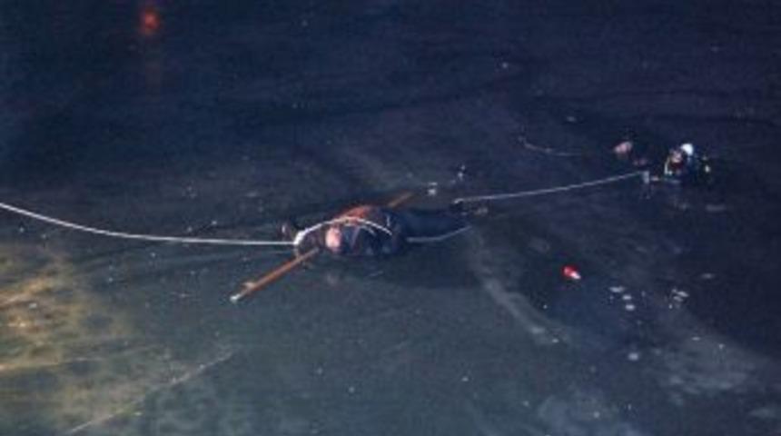 Buz Tutan &Ccedil;ayda Y&uuml;r&uuml;rken Suya D&uuml;şen Şahsın Cesedi &Ccedil;ıktı