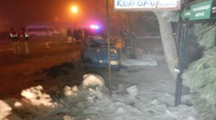 D&uuml;zce D-100 Karayolunda Kaza: 1 &Ouml;l&uuml;