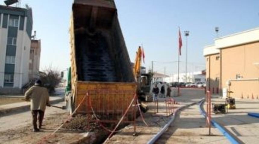 Mimar Sinan Mahallesinde Cansuyu &Ccedil;alışmaları Devam Ediyor