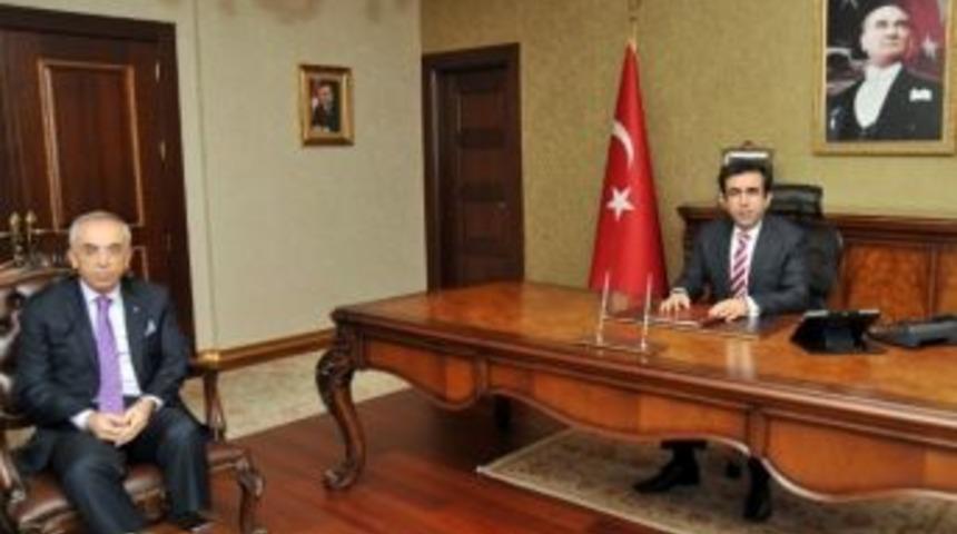 Vali G&uuml;zeloğlu, Yakup Dost&rsquo;u Kabul Etti