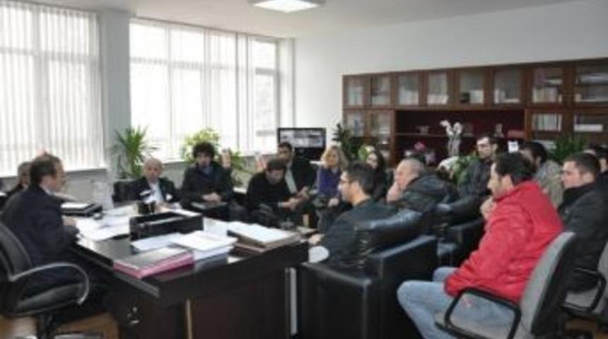 Gen&ccedil;lik Merkezi Eğitmenlerinden Nezaket Ziyareti