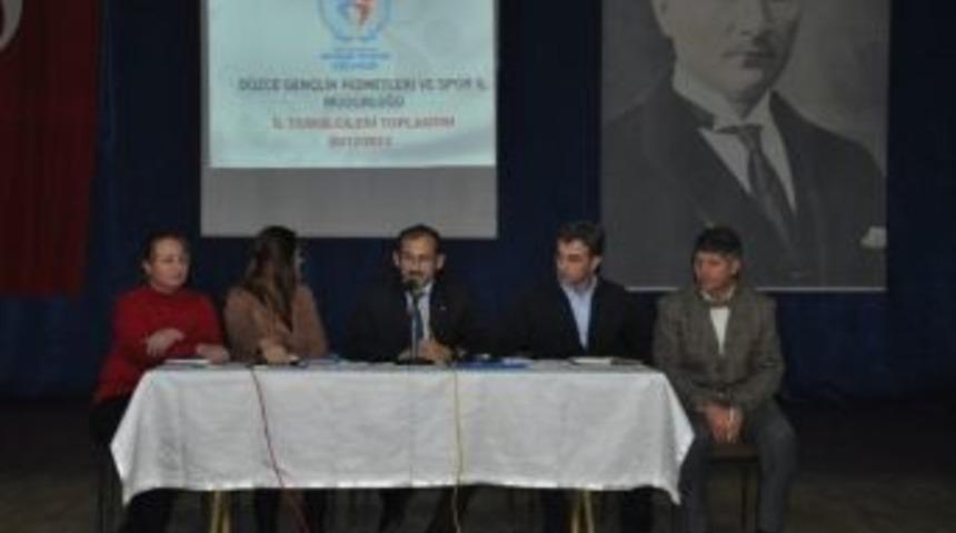 D&uuml;zce&rsquo;de Spor İl Temsilcileri Toplantısı Yapıldı