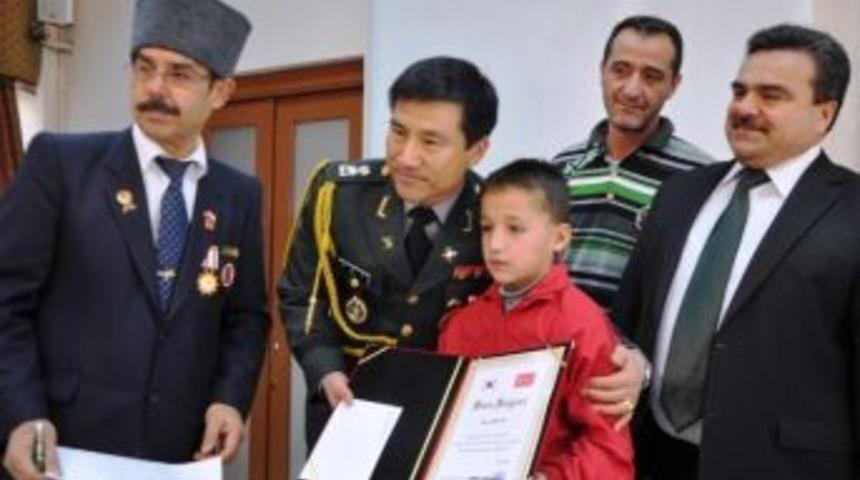 &Ouml;demişli Kore Gazilerinin Torunlarına Kore'den Burs Desteği